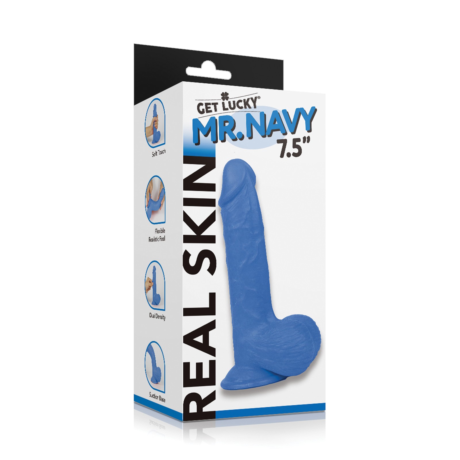 Pene Dual Layer Get Lucky Mr. Navy 7.5"