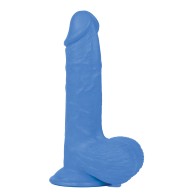 Get Lucky Mr. Navy 7.5" Dual Layer Dong