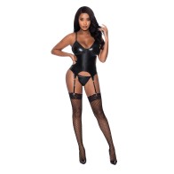 Club Candy Basque and Cheeky Panty for Seductive Nights