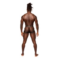 Ring Jock de Malla Rude Awakening Negro L/XL