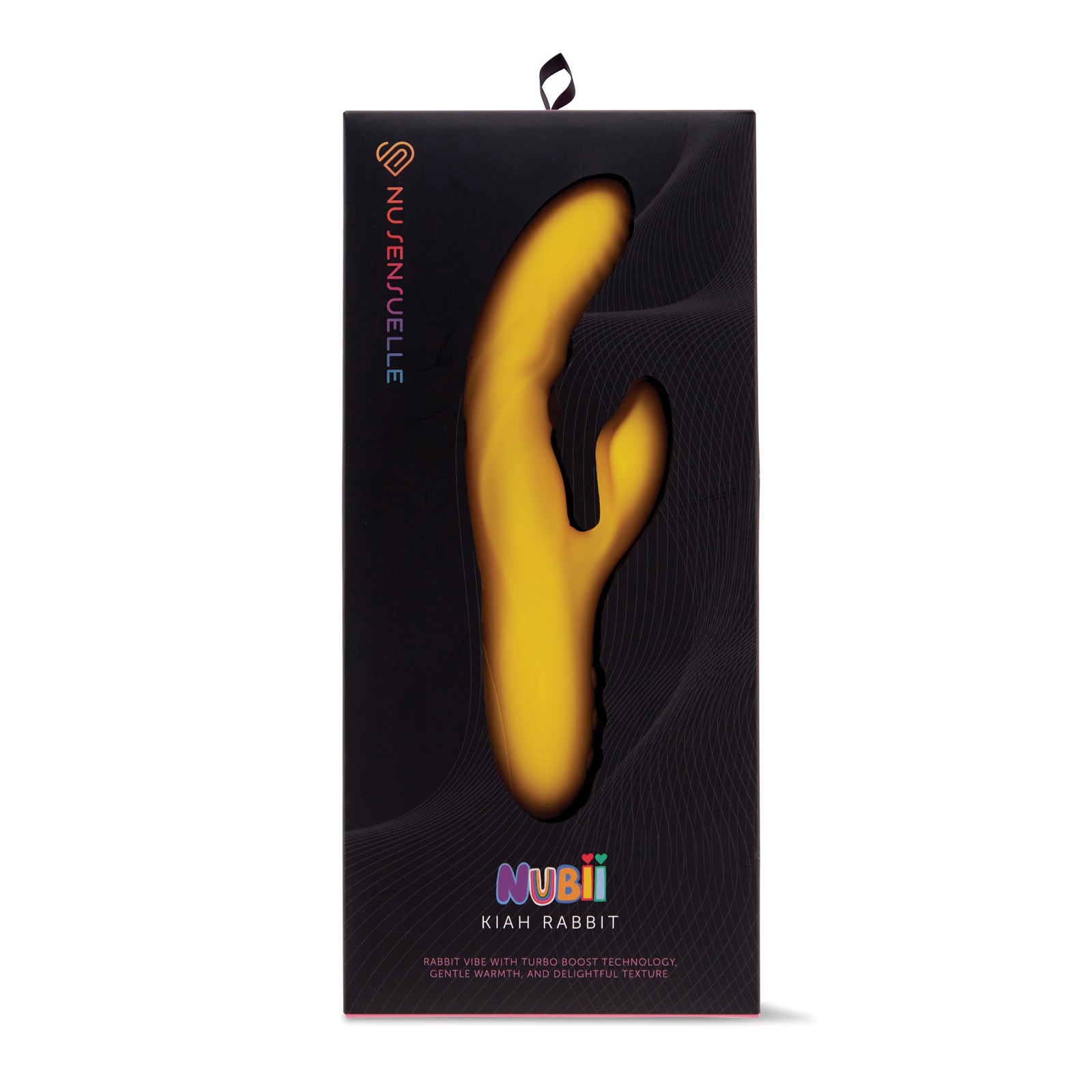 Nu Sensuelle Nubii Kiah Turbo Boost & Heating Rabbit - Yellow