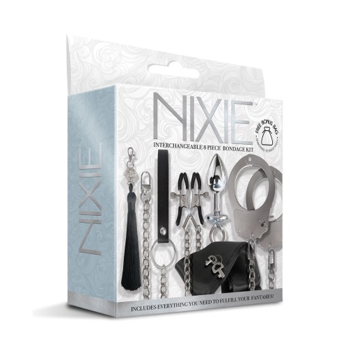 Nixie Interchangeable 8 Pc Bondage Kit