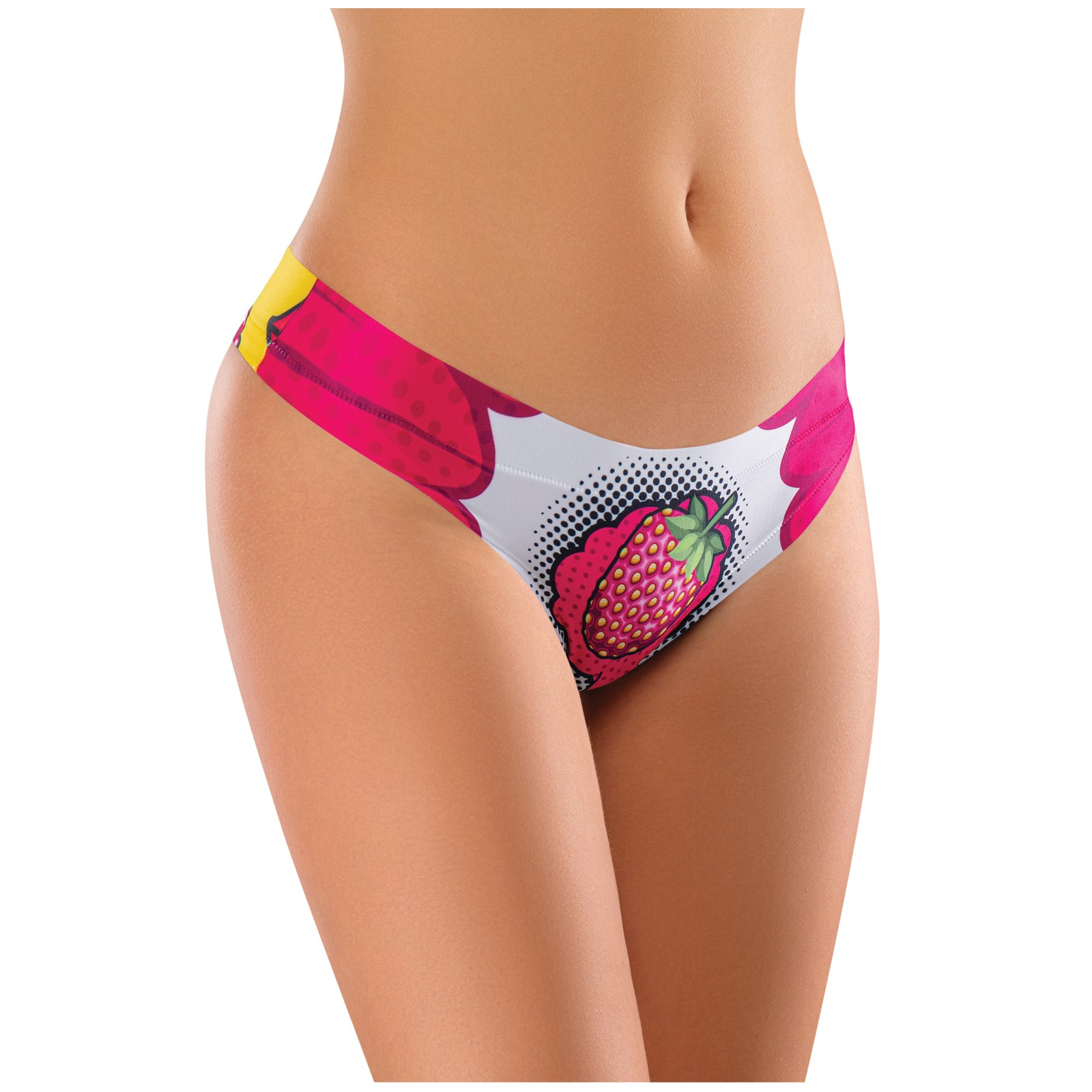 Comfortable Mememe Kissberry Printed Thong