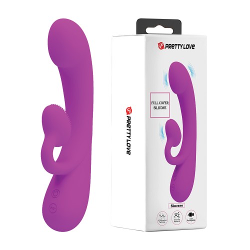 Vibrador Conejito Pretty Love Sincere para Sensaciones