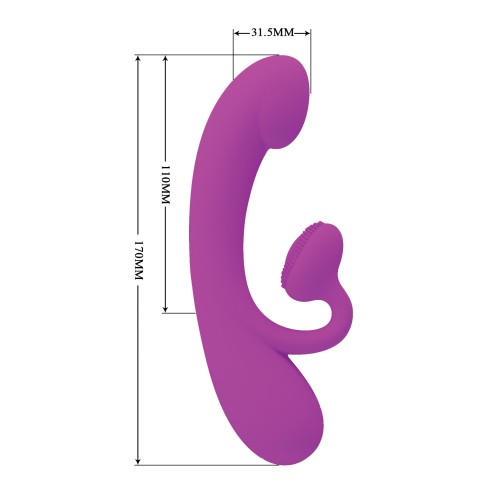 Vibrador Conejito Pretty Love Sincere para Sensaciones