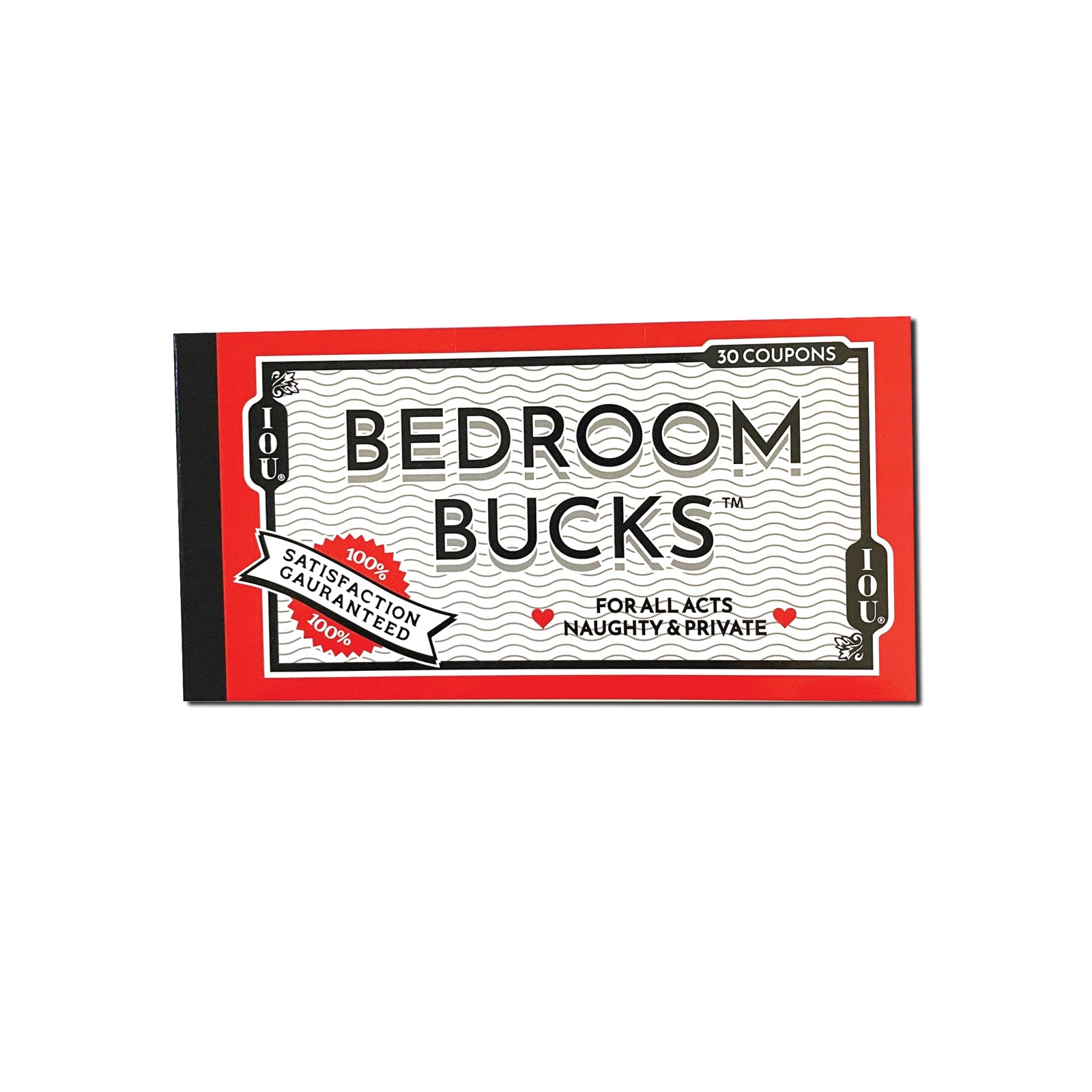 Bedroom Bucks I.O.U Coupons for Intimate Fun