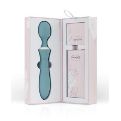 Vibrador de Varita Bloom The Orchid - Teal