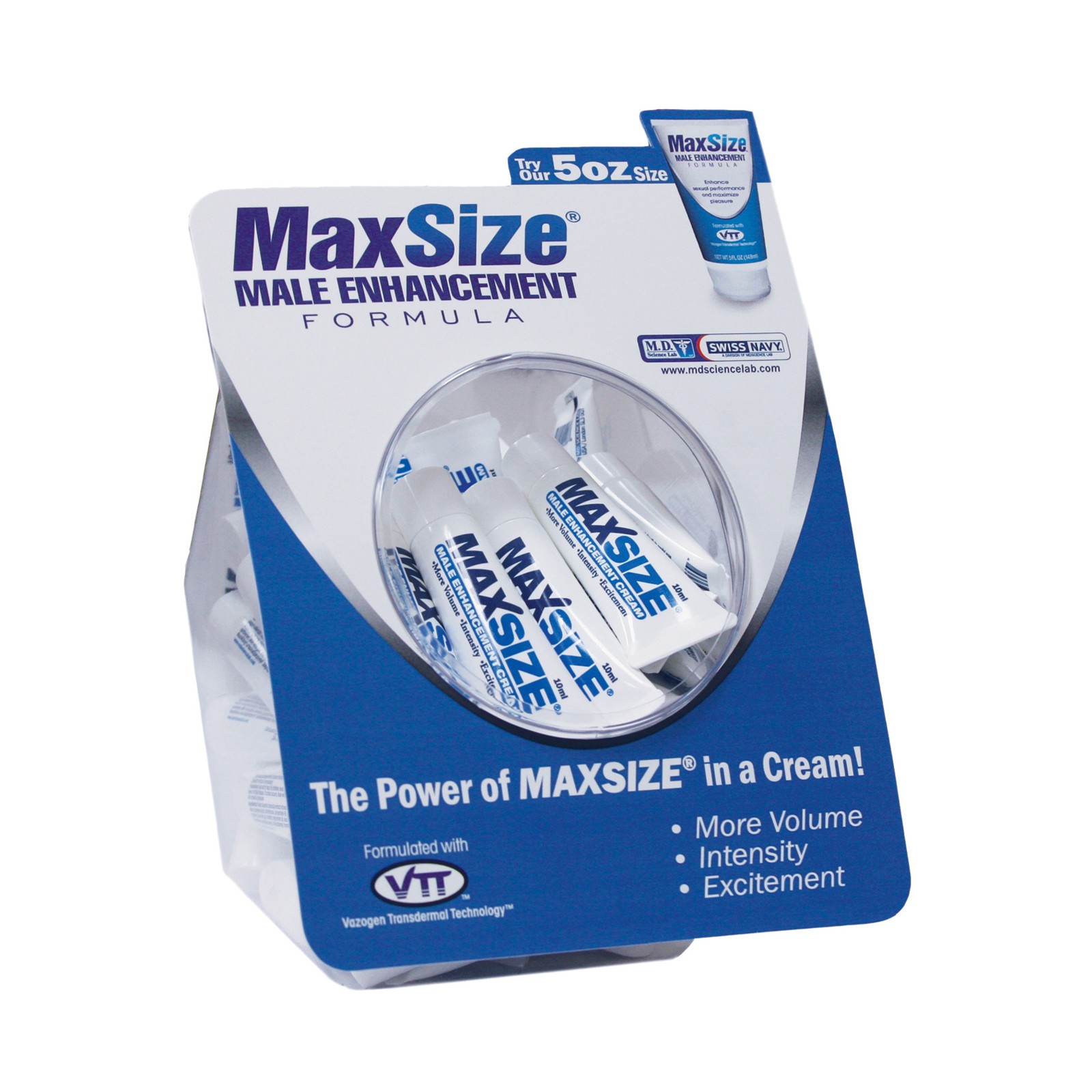 Crema de Mejora Masculina Swiss Navy Max Size - 10 ml