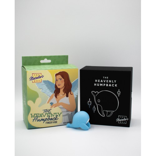 Natalie's Toy Box Heavenly Humpback Finger Vibe - Blue