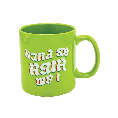 Attitude Mug High As Fuck - 12 oz