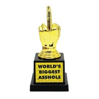 World's Biggest Asshole Trophy