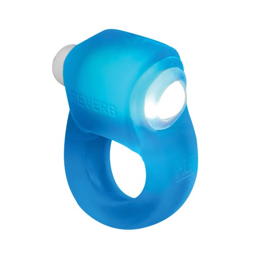 Anillo Cock Glowdick con LED - Hielo Azul