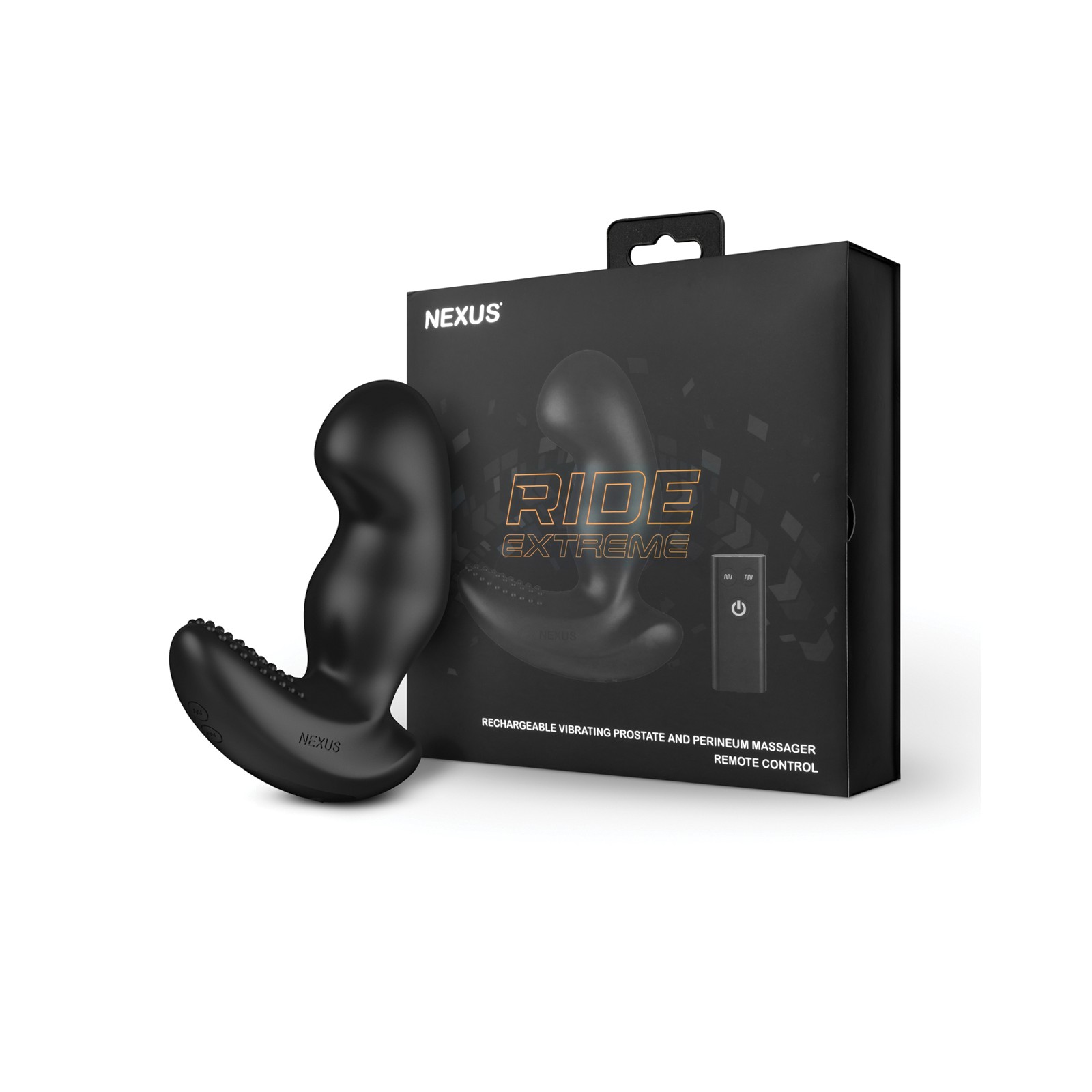 Nexus Ride Extreme Vibrating Massager Black