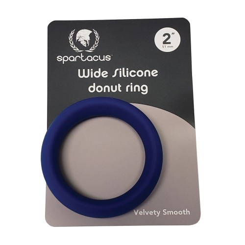 Anillo Donut de Silicona Spartacus 2" - Azul