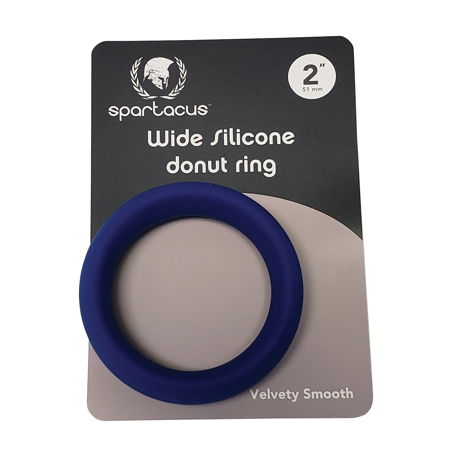 Anillo Donut de Silicona Spartacus 2" - Azul