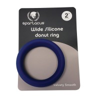 Spartacus Silicone Donut Ring 2" - Blue