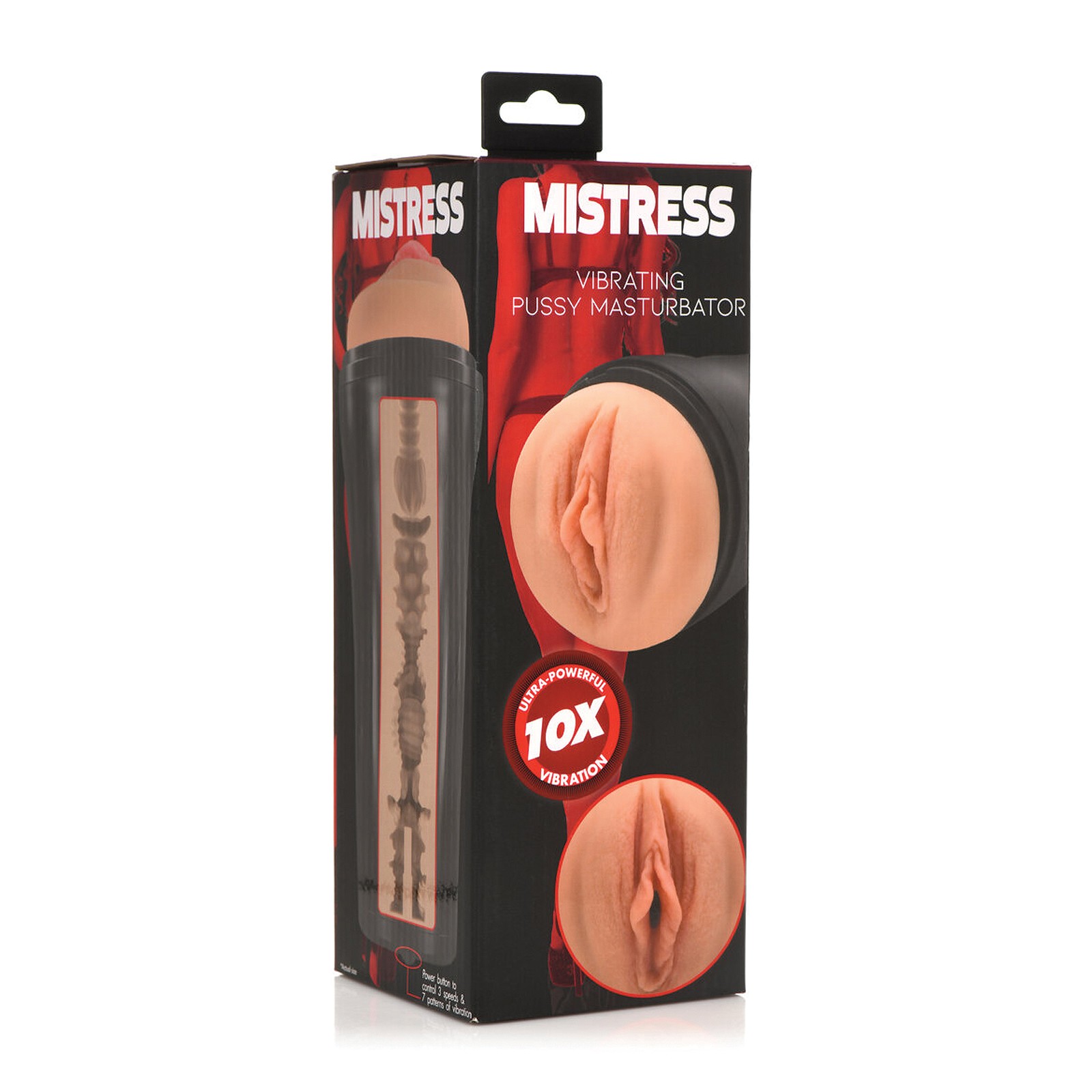 Masturbador Pussy Vibrador Mistress - Beige