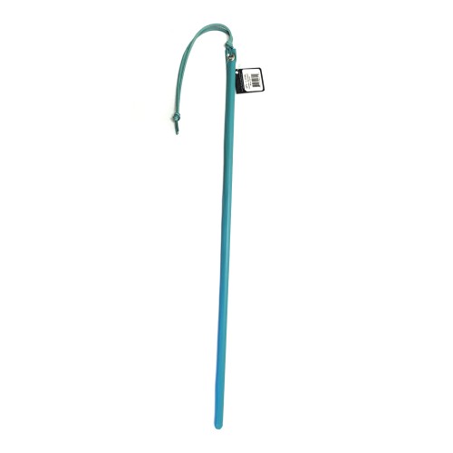 Baby Blue Leather Wrapped Cane for BDSM Play