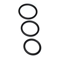 Pack de 3 C-Ring de Acero Inoxidable Spartacus