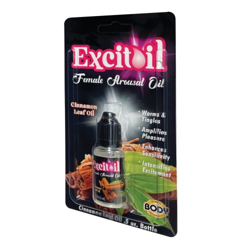 Aceite de Arousal Excitoil Cinnamón Body Action - 0.5 oz