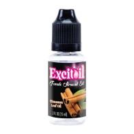 Aceite de Arousal Excitoil Cinnamón Body Action - 0.5 oz