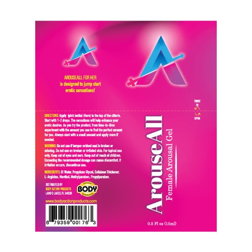 ArouseAll Stimulating Gel for Women