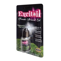 Body Action Excitoil Peppermint Arousal Oil 0.5 oz