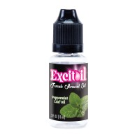 Body Action Excitoil Peppermint Arousal Oil 0.5 oz