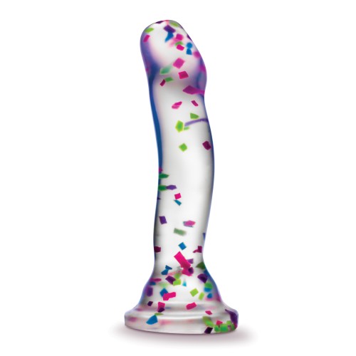 Dildo Hanky Panky Brilla en la Oscuridad con Confeti