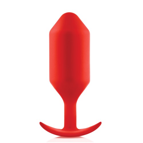 b-Vibe Weighted Snug Plug 6 Red 515g