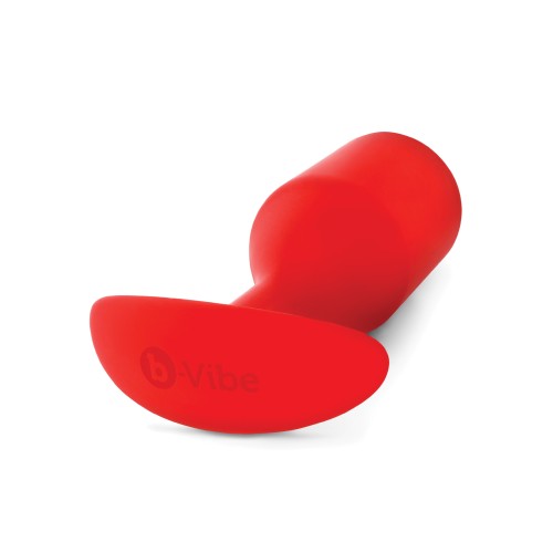 Plug Pesado b-Vibe Snug Plug 6 Rojo 515g