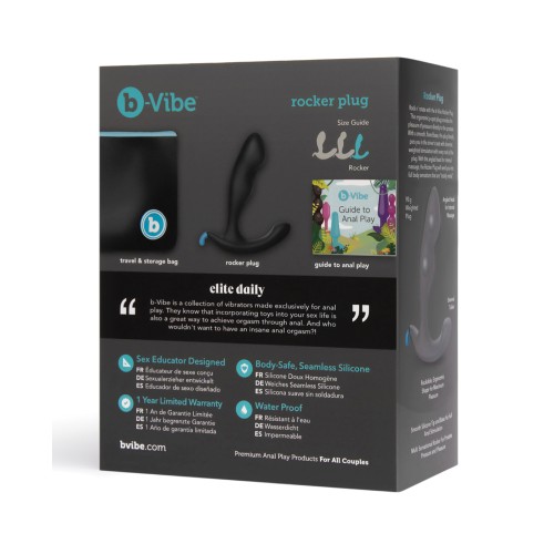 b-Vibe Rocker Plug - Black