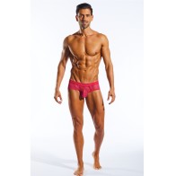 Cocksox Mesh Sports Brief in Fresia Pink