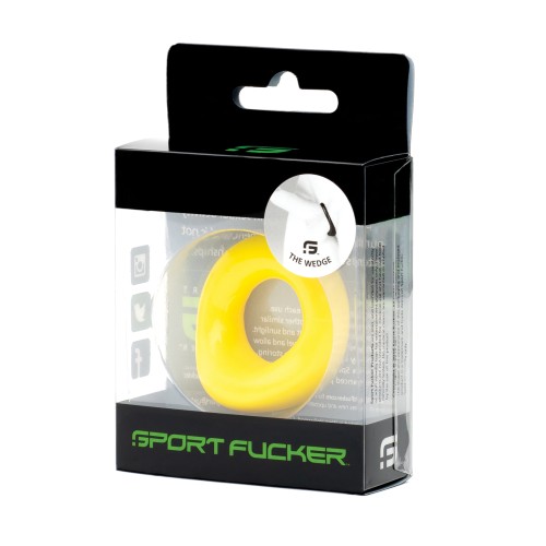 Anillo para el Pene Stretchable Sport Fucker Wedge Amarillo