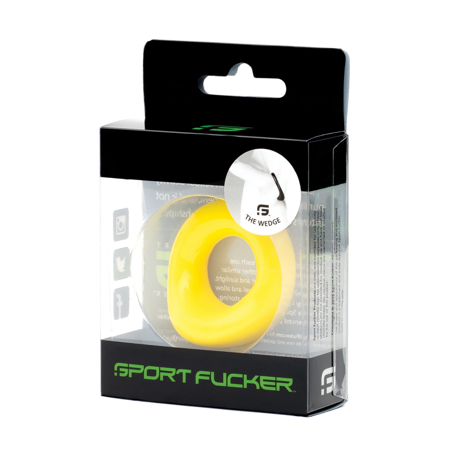 Anillo para el Pene Stretchable Sport Fucker Wedge Amarillo