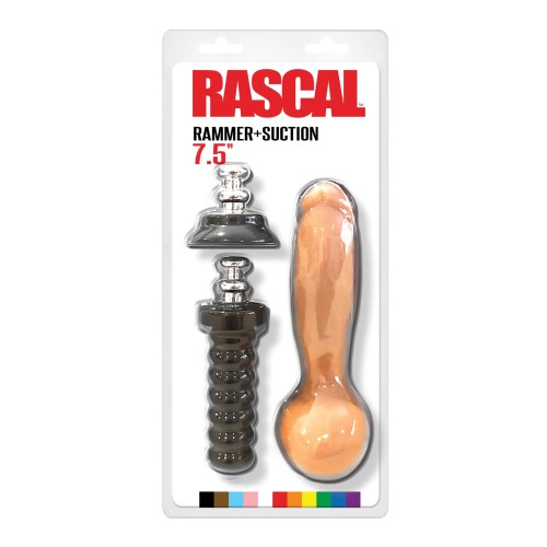 Rascal 8 Inch Cock with Rammer & Suction