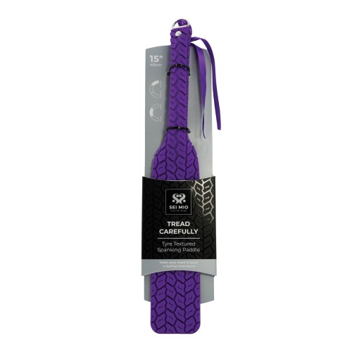 Sei Mio Large Purple Tyre Paddle - BDSM Accessories