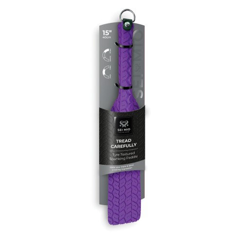 Sei Mio Large Purple Tyre Paddle - BDSM Accessories