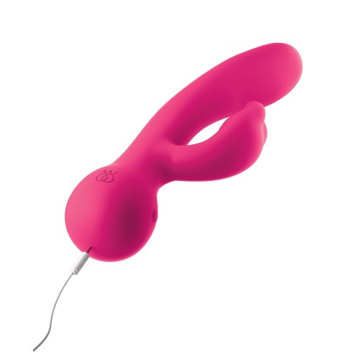 Vibrador Conejo Ruby de JimmyJane Rosa