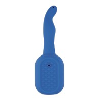 Vibrating Anal Douche Blue