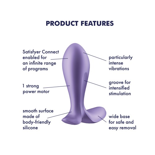 Satisfyer Intensity Plug Purple