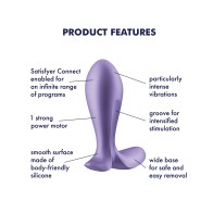 Satisfyer Intensity Plug Púrpura