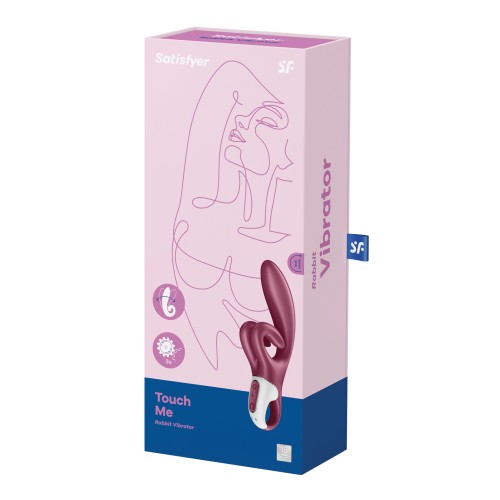 Vibrador Rabbit Satisfyer Touch Me para Doble Estimulación