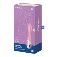 Satisfyer Air Pump Vibrator 2 - Light Red