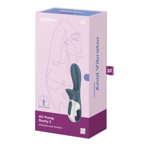 Satisfyer Air Pump Booty 2 in Dark Grey