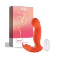 Crave 3 Rotating G-Spot Vibrator with Clit Stimulator