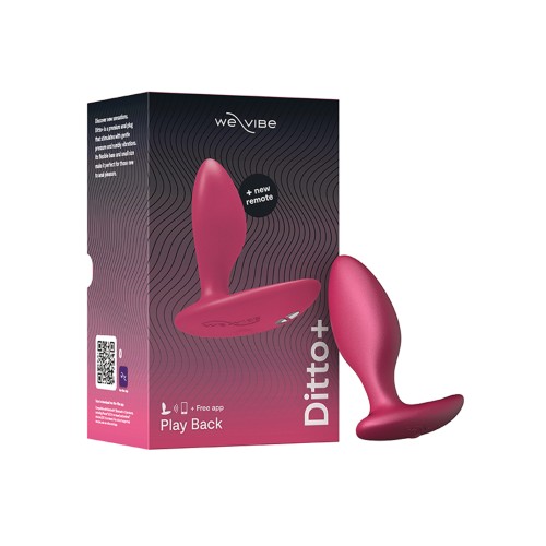 We-Vibe Ditto+ Cosmic Pink Anal Plug