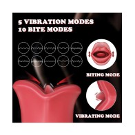 Big Bite Vibrating Oral Stimulator Red