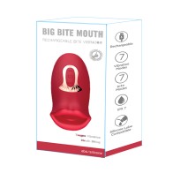 Estimulador Oral Vibrante Big Bite Rojo