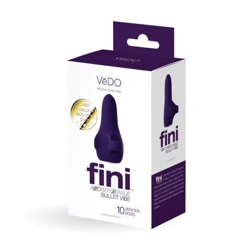 VeDO Fini Vibrador Bullet Recargable - Morado